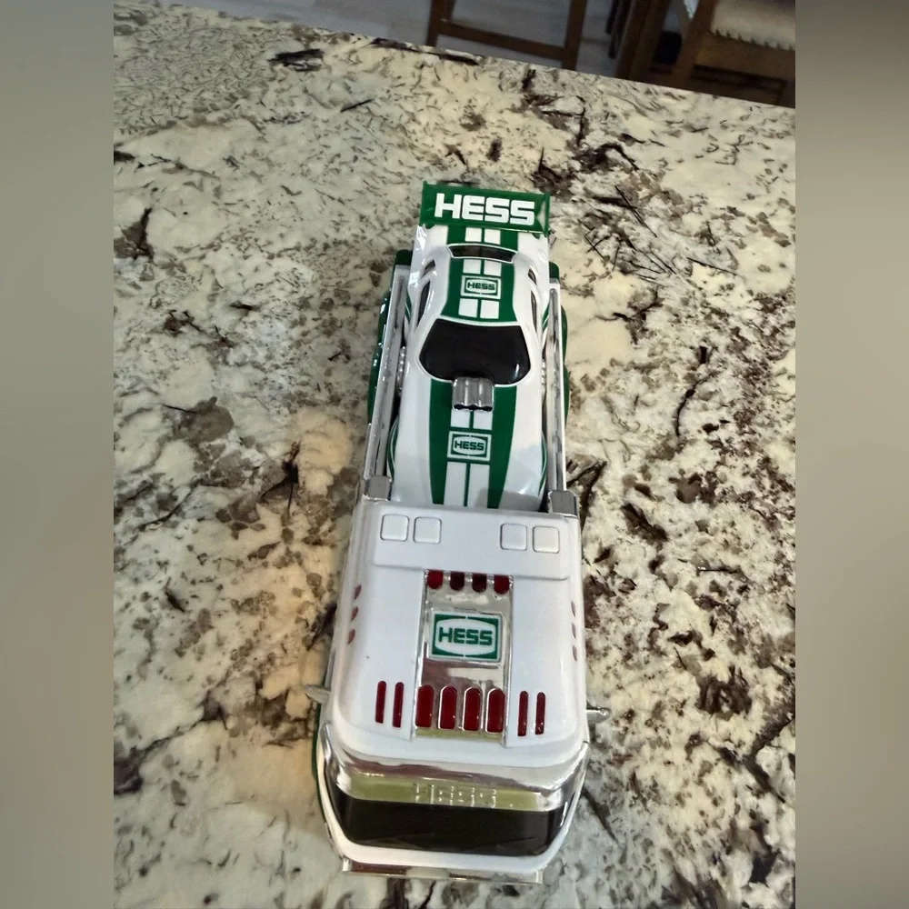 2016 Hess flatbed with dragster